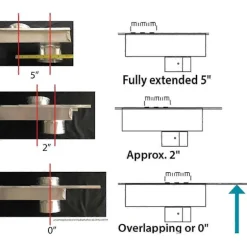 Tørretumbler Ventil Periskop Tørretumbler Ventil Adapter Forhindrer Slangefoldning og Blokering af Tørretumbler Reservedele