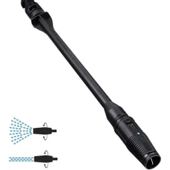 Trykspylerlanse, 150Bar lansetilbehør til Karcher k2 k3 k4 k5 k6 k7 Trykvask Tilbehør med justerbar dyse KLB
