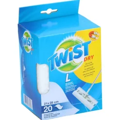 Twist Dry støvklude 20-pak - 21 x 28 cm