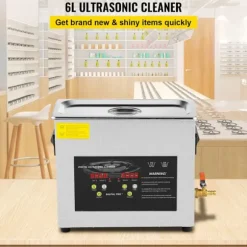 Ultralydrenser-Duoku-6 L-med Timer-Varme 400 W-Ultralydseffekt 180 W
