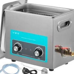 Ultralydsrenser-Duoku-6,5 L-Digital Timer og Opvarmning-Inox stål