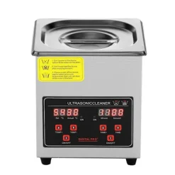 Ultralydsrenser-Duoku-med Digital Timer og Opvarmning- Rustfrit Stål-2 L