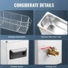 Ultrasonic Cleaner-Duoku-10 L-Digital Rengøringsmaskine 300W med Opvarmning og Timer