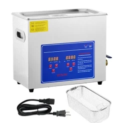 Ultrasonic Rengøringsmiddel-Duoku-6 L-Digital Timer og Opvarmning-Stål Inoxydable-40kHz