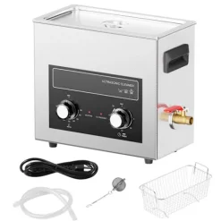 Ultrasonisk Rengøringsmiddel-Duoku-6 L-Sonik Kavitation Maskine 180 W med Opvarmning og Timer