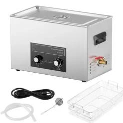 Ultrasonisk Renser-Duoku-30 L-Sonik Kavitation Maskine 360W med Opvarmning, Tidsindstilling og Kurv
