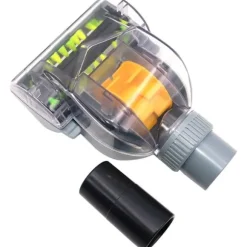 Universal støvsugerbørste, Mini Turbo, 32mm/35mm, til fjernelse af snavs og dyrehår, kompatibel med 32 eller 35mm støvsugere, let at justere