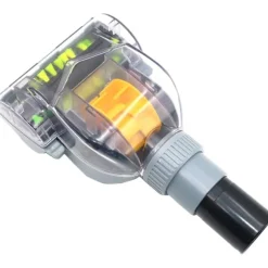 Universal støvsugerbørste, Mini Turbo, 32mm/35mm, til fjernelse af snavs og dyrehår, kompatibel med 32 eller 35mm støvsugere, let at justere