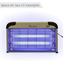 UV Lampe Anti Flyvende Insekter. Elektrisk Insektfanger Fluefanger 20W. Elektrisk Myggeafvisende Lampe (Lampe)
