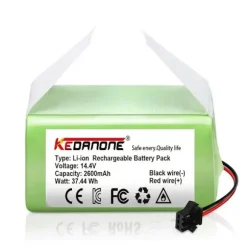 14.4v 2600mah Li-ion Genopladeligt Erstatningsbatteri Kompatibelt Med Ecovacs Deebot N79s,n79,dn622,eufy Robovac 11,11s)