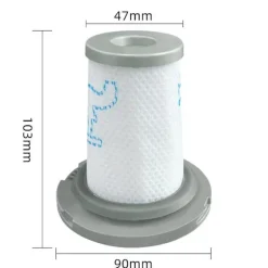 Vaskbart filter til X-force Flex 8.60 X-pert 6.60 trådløs støvsuger Zr009006 erstatning Spar