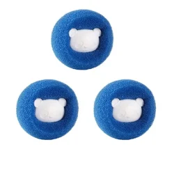 Vaskebold til hårfjerning Blue 3-pack Blue