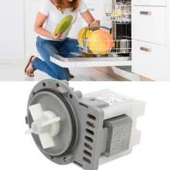 Vaskemaskine afløbspumpe 30W 20L pr. minut Høj effektivitet vaskemaskine dræningspumpe AC220?240V