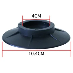 Vaskemaskinefødder, Vaskemaskine Fødder, Anti-Skrid Vaskemaskinefødder, Gummi Vibrationsdæmpere, Anti-Vibrationsmåtte, Til Vaskemaskine Re