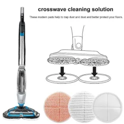 Venalisa 5 Vaskbare Mikrofiberpuder Til Black & Decker Dampmopper