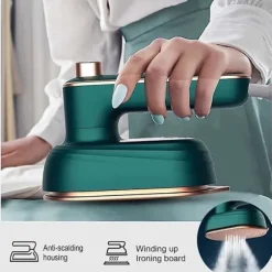 Vertikal Steamer 33W Håndholdt Tøjdamper Rejse Strygejern til Tøj Bærbar Mini Tøjdamper[370]