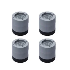 Vibrationsdæmper til vaskemaskine/tørretumbler - Grå 3,8 cm