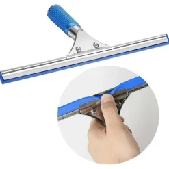 Vinduesrensesæt med skraber og mikrofiberklud 35 cm aquablade