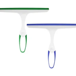 Vinduevisker, brusevisker, glasrensningsgummi, plastikrensningsvisker spejl, badeværelse, vindue, gulv, glas, 2 stk