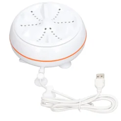 27W Mini Ultralyd USB Vaskemaskine 50s Omvendt Rengøring 30min Automatisk Slukning Turbine Rengøringsmaskine til Hjemmet
