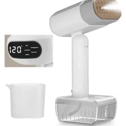 1800W Vertikal Tøjdamper, 330ML Vandtankkapacitet, Kontor, Kompakt Mini Rejse Tøjdamper