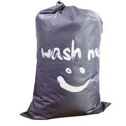 Wash Me Vasketøj 2-pak, 28x40" (ca. 71,1x101,6 cm) Ripstop Stor Beskidt Tøj Organizer, Maskinvaskbar, Heavy Duty Vasketøjskurv Liner, til College Studerende, Himmelblå og Grå | Fyndiq