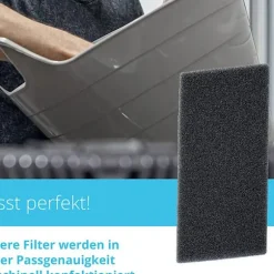 Whirlpool HX 481010354757 Filter til Tørretumbler 4-pak Sort[HK]