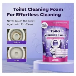 1-5x Fizzclean Toiletskumrens, Insta-Action Fizzclean skumrens 2pcs