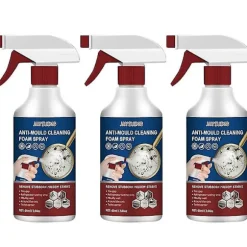 3x Skimmelrensespray til hjemmet Vægskimmelpletter Fjernerspray Rengøringsmiddel Husholdningsfjernerspray til rengøring af badeværelse og køkkenvask | Fyndiq