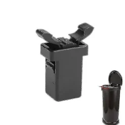 2x Udskiftningslås til Brabantia Kompatibel Touch Låg Spand Klips Lås Reservedel Reparationslås Klips Udskiftningslås Affaldsspand (Fww)